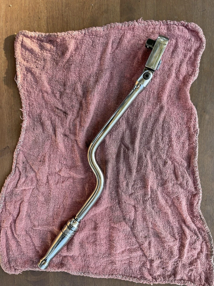 Snap-On Long Speeder Handle Ratchet 3/8” Drive 13.5” Flex Head 36 Tooth Chrome - Image 4 of 4