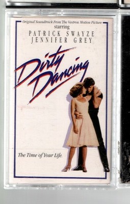 DIRTY DANCING Swayze Grey Motion Picture Soundtrack 1987 Cassette Tape TESTED