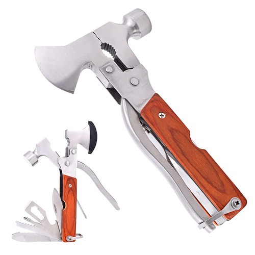 Multitool Hammer Camping Ausrüstung Zubehör Survival Kits 14 in 1 Multifunktion... - Bild 1 von 7