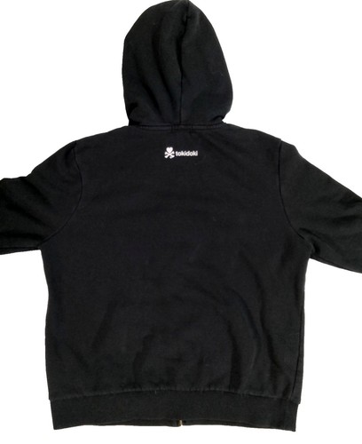 Tokidoki Hoodie XL Graphic Streetwear Scene Emo Y2K Kawaii Rare Moofia Unicorn - Picture 4 of 6