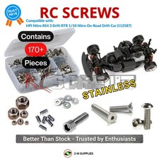 RCScrewZ Stainless Screw Kit hpi096 for HPI Nitro RS4 3 Drift 1/10 112587 | SET