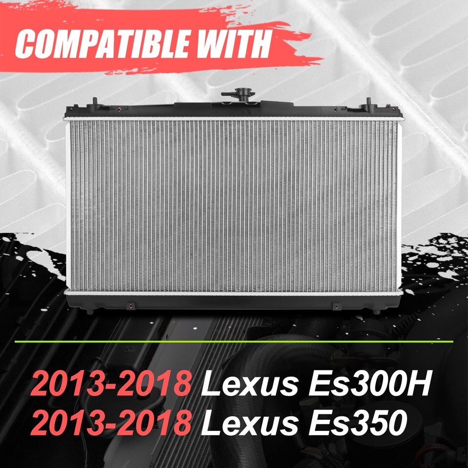 {DPI 13338} OE Style Aluminum Core Racing Radiator for Lexus ES300h ...