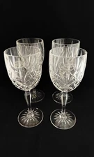 4 Royal Gallery Wine Glasses 24% Lead Crystal France