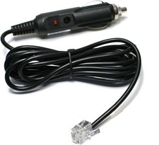 Radar Detector Power Cord Beltronics Escort Passport 9500ix Uniden R3 R7 To RJ11