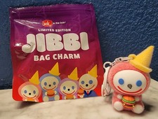 Brand new Rare Jack In The Box Keychain Charm SPICY Jibbi limited edition