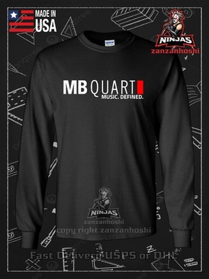 MB Quart Music Defined Logo Men's Long Sleeve T-Shirt American Size T-Shirt