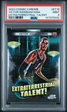 PSA 2023 TOPPS COSMIC CHROME EXTRATERRESTRIAL TALENT VICTOR WEMBANYAMA RC 🔥🦄