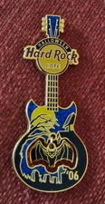 Hard Rock cafe pin Online Halloween Guitar LE 100