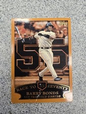 2002 Topps - Barry Bonds #365 Limited Edition Race to Seventy Home Run #45