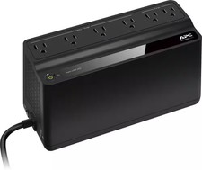 APC - Back-UPS Connect 450VA, 120V, 6 NEMA outlets 2 surge - Black