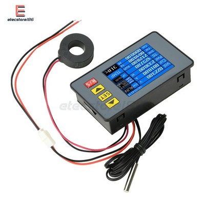AC 50-300V 100A Multifunction AC Monitor Electricity Metering Voltmeter Ammeter