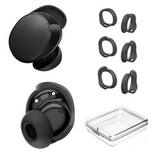  3 Pairs Ear Tips Covers for Bose New QuietComfort Earbuds 2024 , Silicone Spo