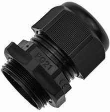 InstallBay IBFG0 Firewall Grommet 0 AWG and IP68, Black