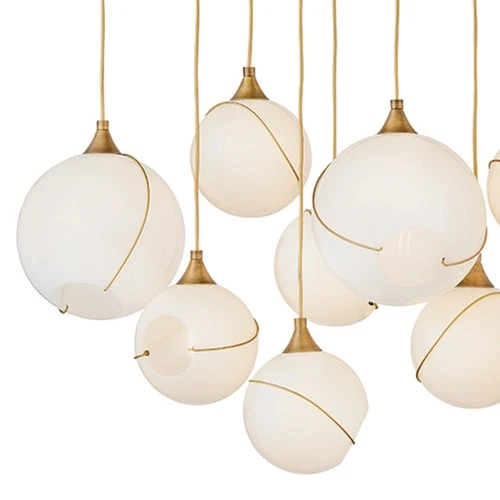 Hinkley Lighting 30305 Skye 13 Light 60"W Linear Pendant - Brass - Picture 7 of 7