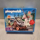 Vintage New in Box PLAYMOBIL 5836 Green Knight Movable Cannon  36 Pieces Ages 4+