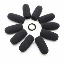 10 Pack Soft Mic Foam Covers Windscreens for David Clark M-4/M-7 Lightspeed A...