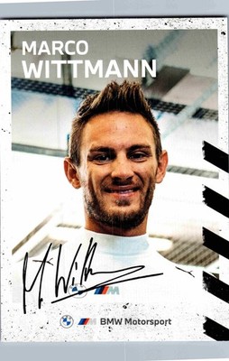 Autogrammkarte Marco Wittmann Wittmann, Marco : 351752