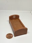 Vintage Fisher Price little people brown B Bert's bed Sesame Street 938