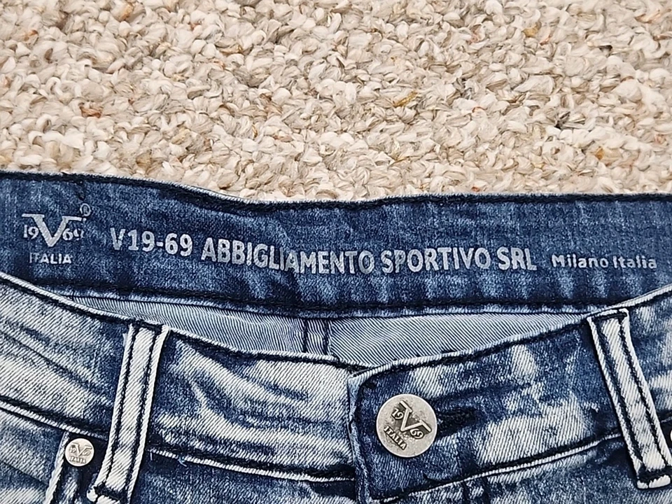 Pantalones cortos de mezclilla Versace V19-69 para hombre 32x15 Abbigliamento Sportivo SRL  Foto 4 de 4