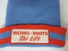 VTG WOWO RADIO-ROOTS SKI LIFT PROMOTIONAL ADVERTISING WINTER HAT-FORT WAYNE IN — photo 2