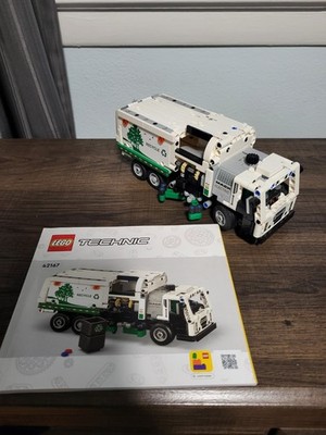 LEGO Technic Mack LR Electric Garbage Truck 42167 503pcs Manual Stickers
