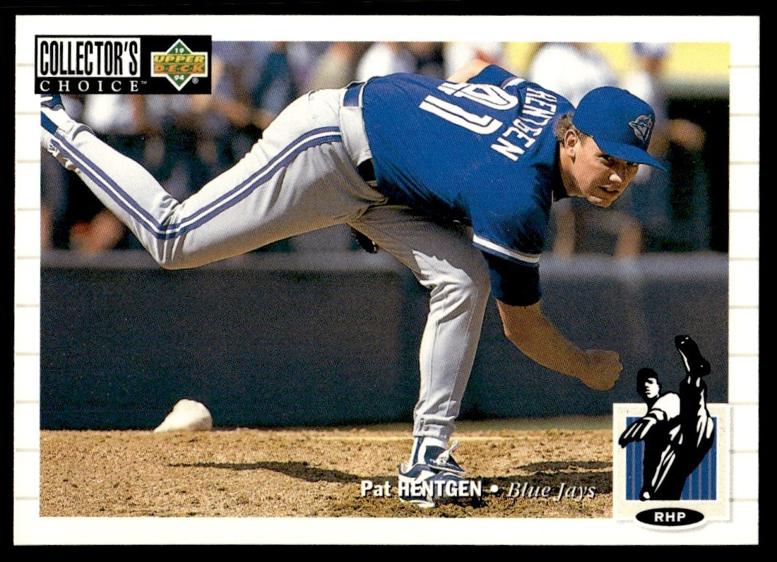 1994 Collector's Choice Pat Hentgen Toronto Blue Jays #133