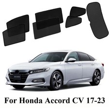 Magnetic Sun Shades For Honda Accord Cv 17-23 Front Port Back Windows Sun Blind