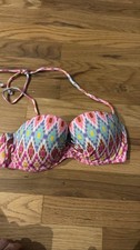 Victoria's Secret Tribal Ikat Bandeau Bikini Top 34C