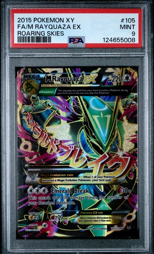 M Rayquaza-EX graded PSA 9 for sale on eBay