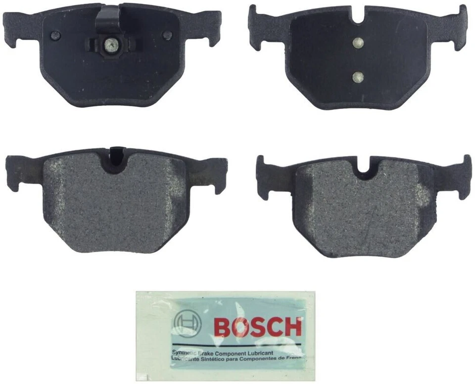 [JUEGO DELANTERO + TRASERO] Pastillas Freno Disco Bosch Azul BH98339 BMW X5 X6 3.0 Foto 2 de 3