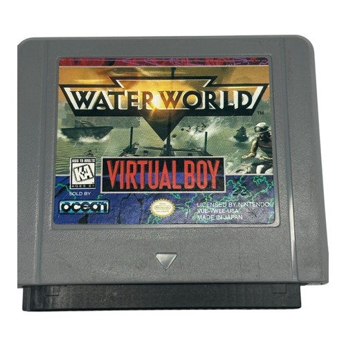 Waterworld (Nintendo Virtual Boy 1995) Authentic Cart Only w/ Dust Cover Tested - Picture 4 of 4