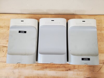 Lot of 3 Sunpower PVS6 PV Supervisor 6 Monitoring System, Untested