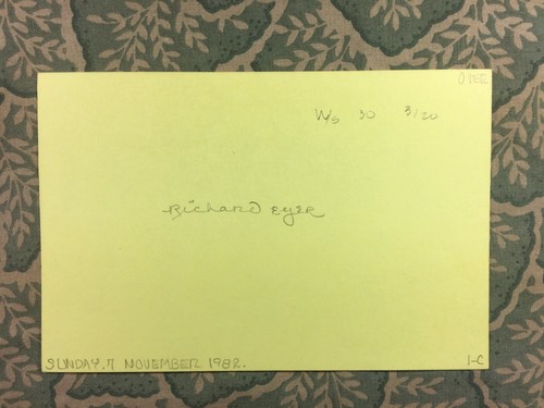 Richard Eyer - The Dark at the Top of the Stairs - Whirlybird - Autographed 1982 - Picture 2 of 2