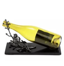 Michael Aram H1018 Black Orchid Wine Rest 7.75x4x11 in