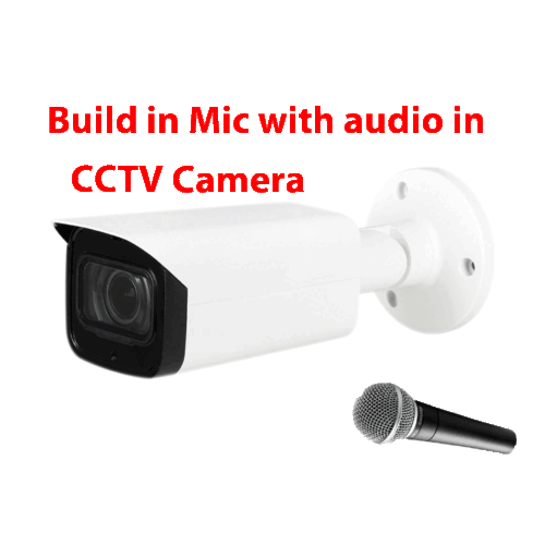 4K Starlight HD-CVI High Definition integriertes Mikrofon, Audio-in Überwachungskamera - Bild 1 von 4