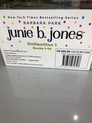 Junie B. Jones by Barbara Park Collection 1 - Books 1-14 Box Set