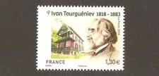 FRANCE 2018 Timbre N° 5283 - YVAN TOURGUENIEV  NEUF ** LUXE MNH