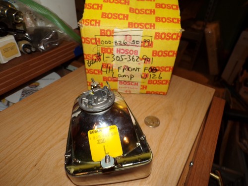 NOS BOSCH#1305362901,MERCEDES#0008265099 LH FRT FOG LAMP W126 300SD,420SE,560SEC - Picture 6 of 11