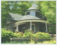 Beautiful Domed Roof House 8 x 10 Inch Lenticular 3-D Picture Great 3-D! New