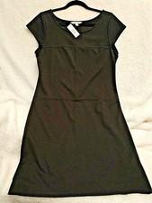 Banana Republic Little Black T- Dress- Size Medium