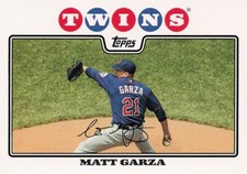 Matt Garza Topps 2008 Baseball Card #161
