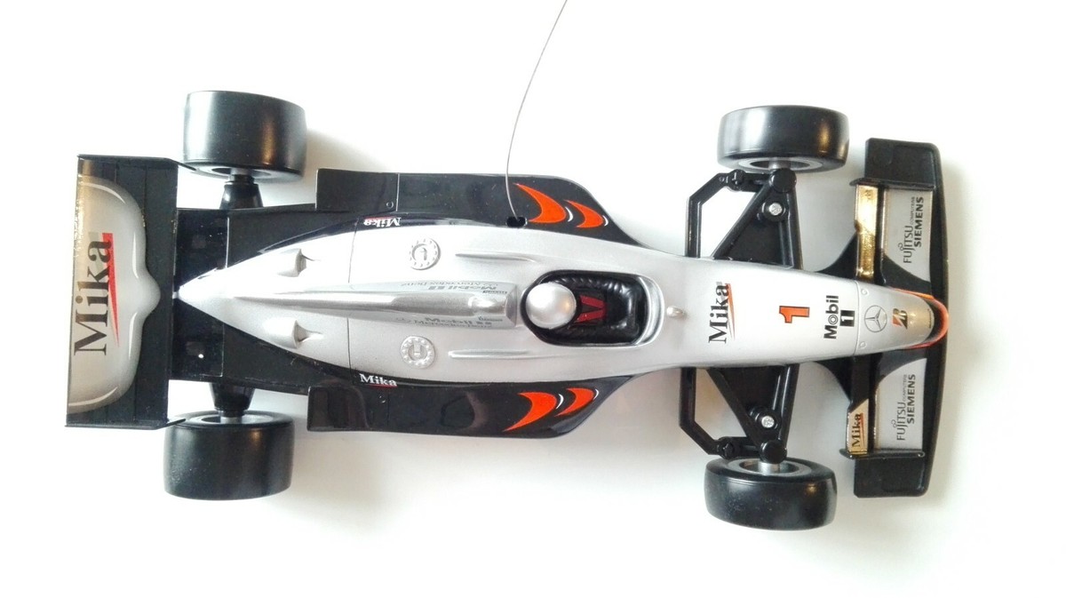 Voiture Radio Commandée Tyco R/C McLaren Formule 1 - Mika Häkkinen - 6V - RARE