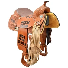 Used 15" C Bar C Show Saddle Code: C15C-CSHOWTRO02