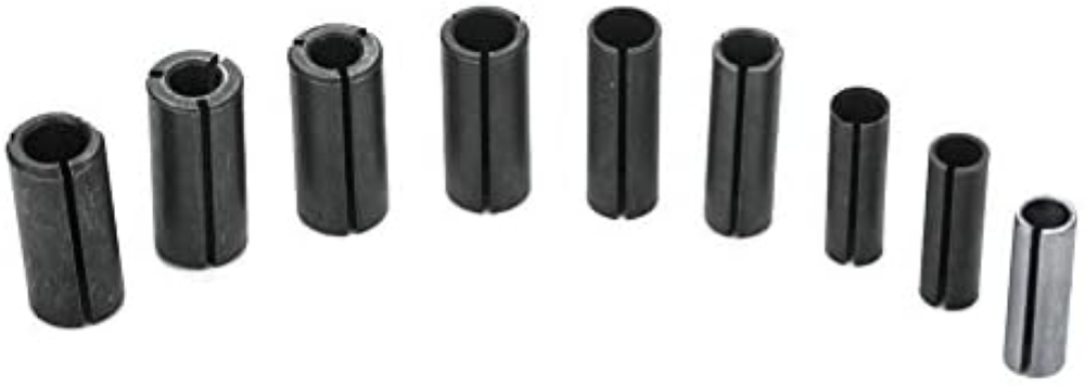 9 Pezzi Bit del Router Chuck Collet Adapter, Supporto per Fresa per Boccola Spac