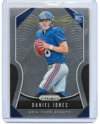 2019 Panini Prizm Daniel Jones RC Base 302 New York Giants Danny DIMES