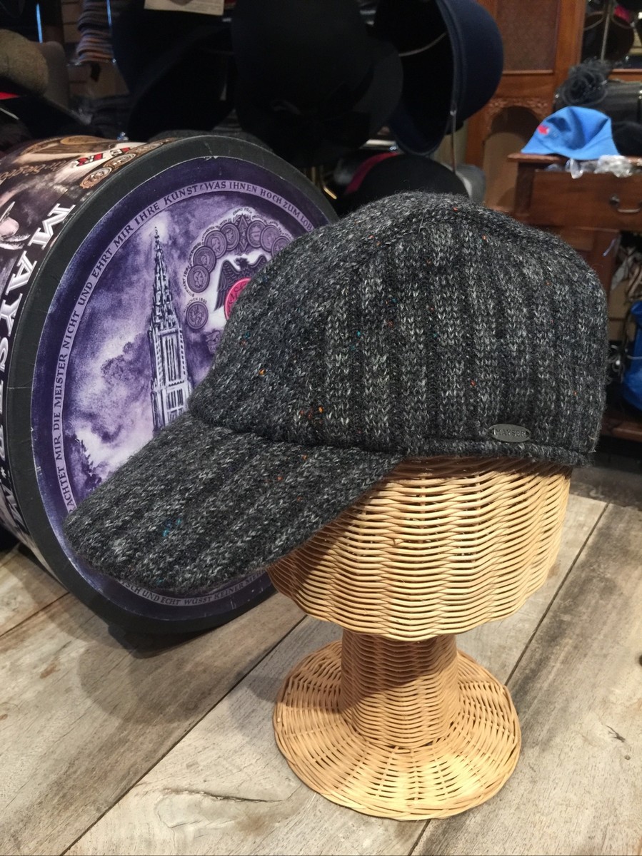 Mayser Eric Wool Mix Knit Baseball Cap