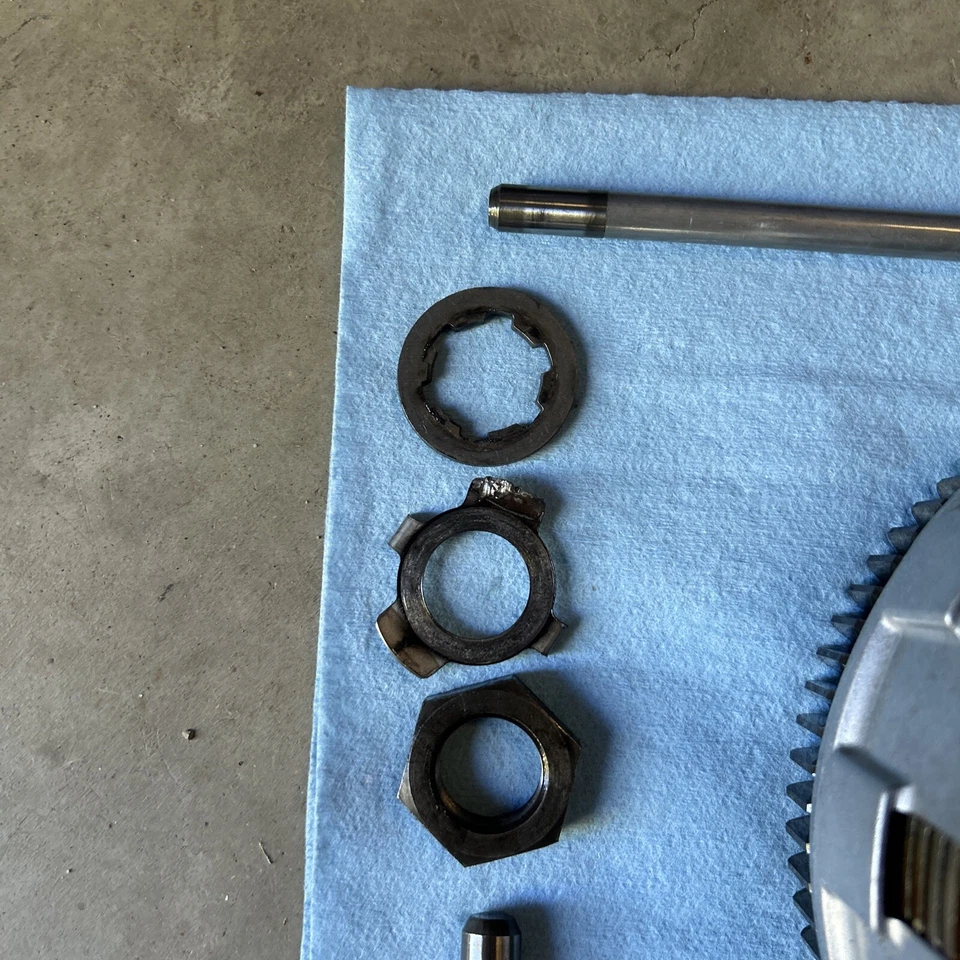 Yamaha Virago 1000 XV1000 1984-1985 cesta de embrague con placas y conjunto de engranajes Foto 2 de 4