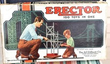 VINTAGE NO. 41 A.C. GILBERT ERECTOR SET AS PICTURED