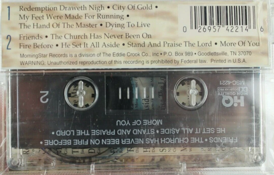 BOB & JEANNE JOHNSON WORK OF HEART CASSETTE SEALED SPIRITUAL *QUICK SHIP* Foto 2 de 2