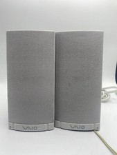 WORKS Vintage Sony Vaio PC Computer Speakers 1-825-355-12 Active Speaker System